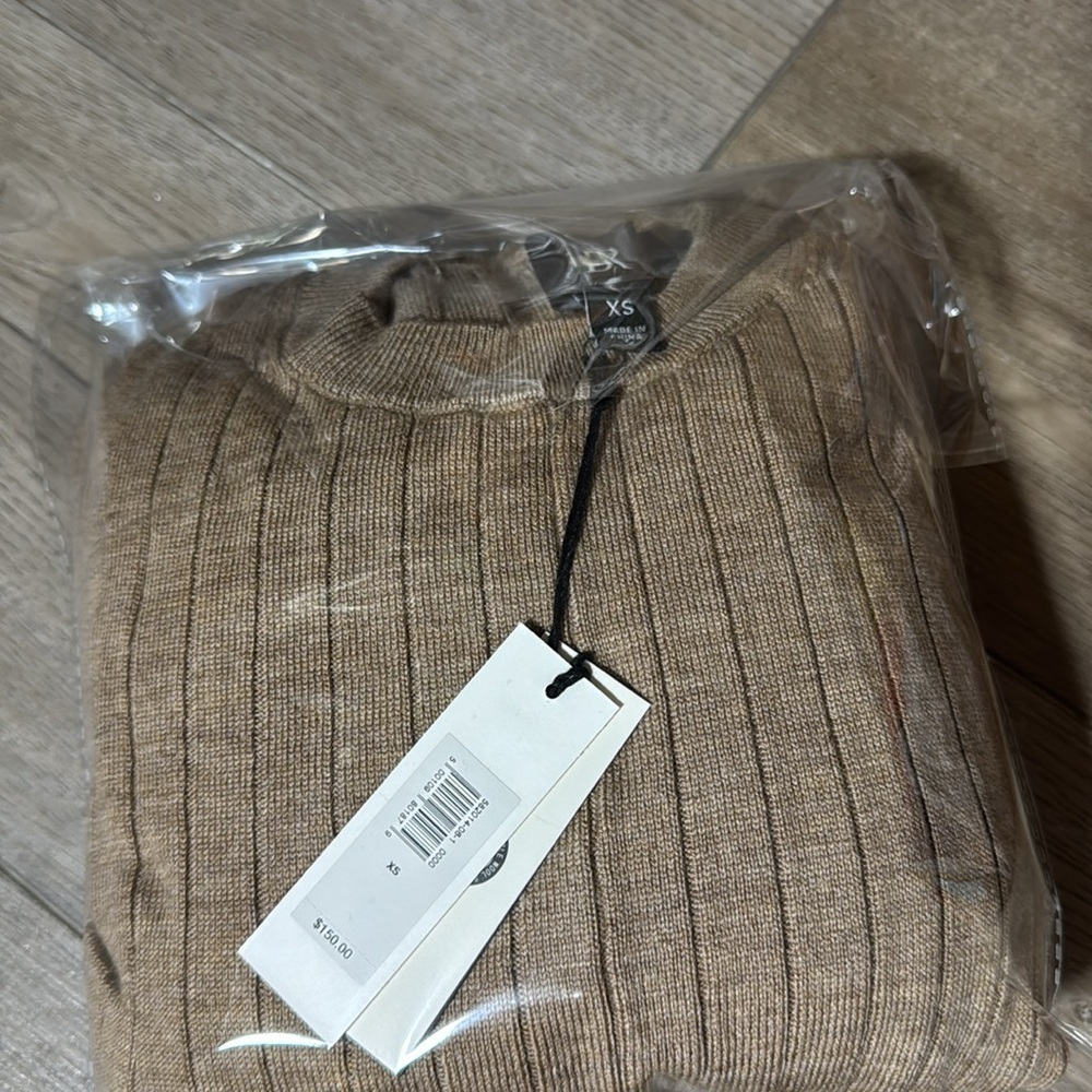 NWT! BANANA REPUBLIC CHESTNUT ANDIAMO MERINO SWEATER DRESS 🍇 - Picture 12 of 12